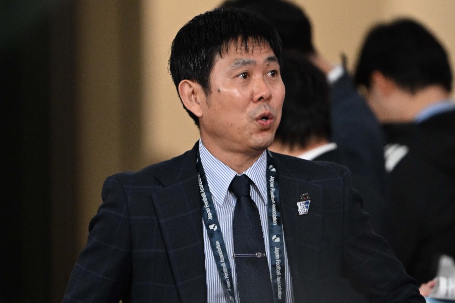 日本代表を率いる森保一監督【写真：徳原隆元】