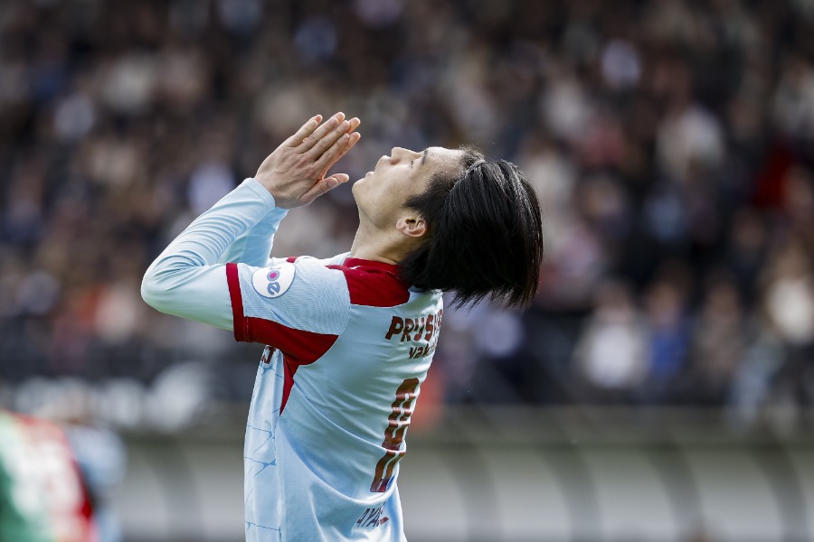 フェイエノールトの上田綺世【写真：ANP Photo/アフロ】