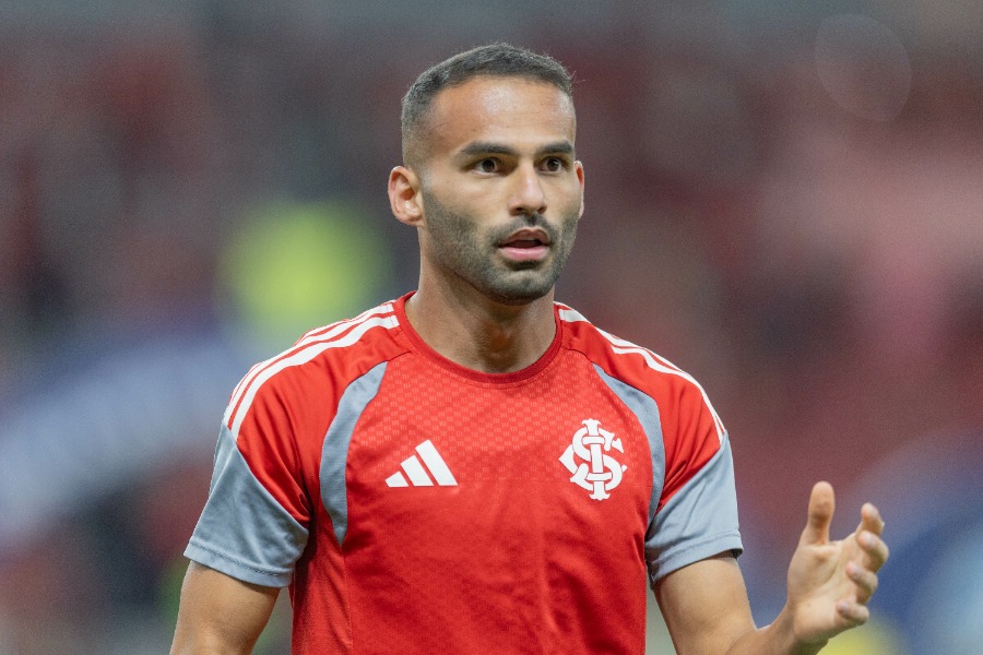 インテルナシオナルのユニに注目【写真：AP/アフロ】