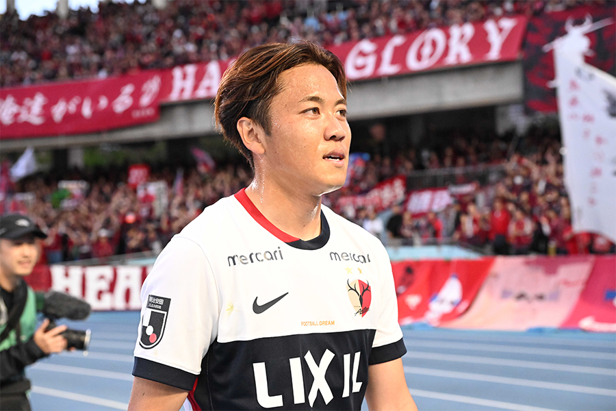 川崎戦に出場した鹿島・師岡柊生【写真：徳原隆元】