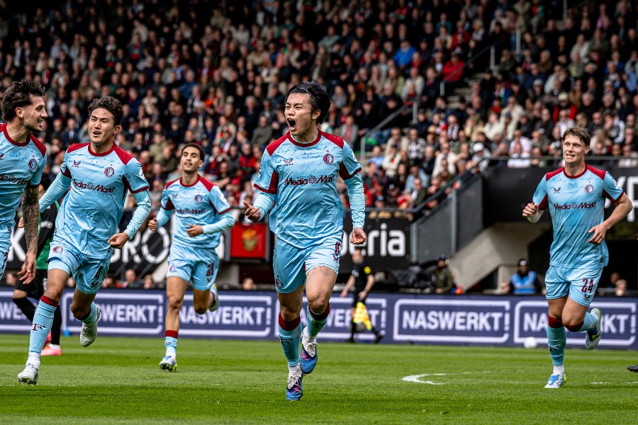 フェイエノールトの上田綺世【写真：REX/アフロ】