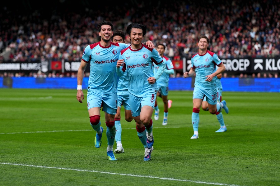 フェイエノールトの上田綺世【写真：アフロ】