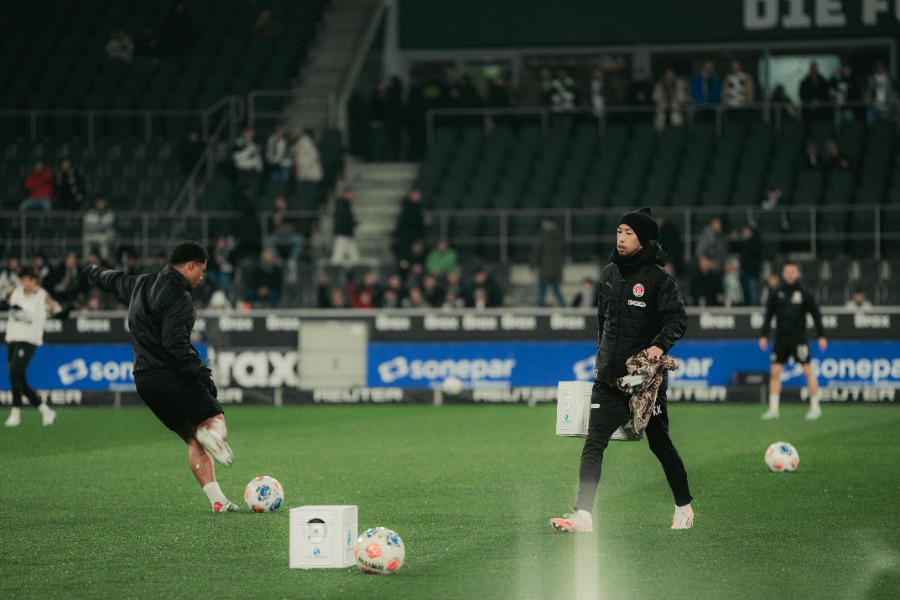 ザンクト・パウリの神原健太氏【写真：岩本太成】