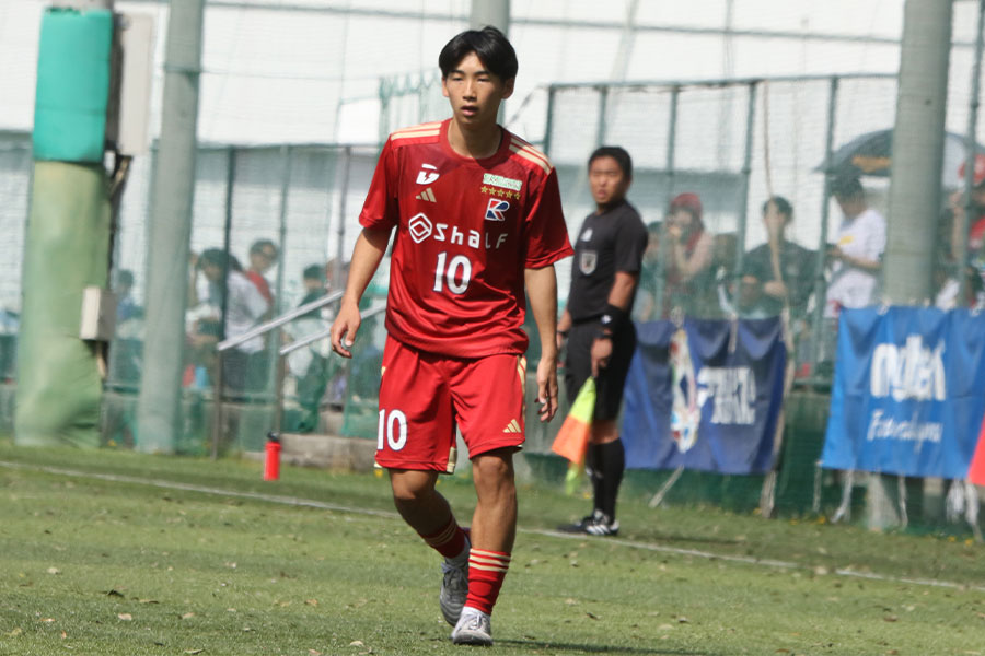 流通経済大柏の平野万緑【写真：安藤隆人】