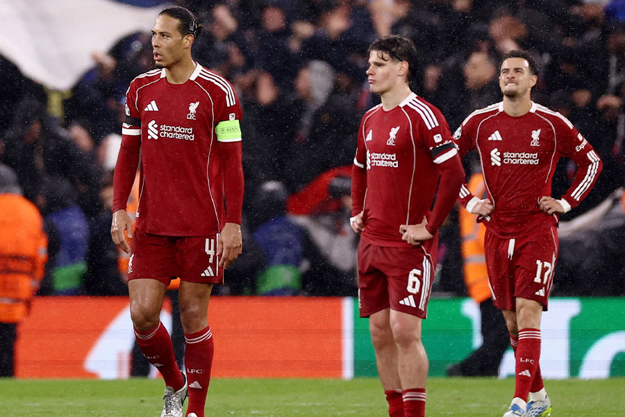 リバプールのCL敗退が決定した【写真：ロイター】