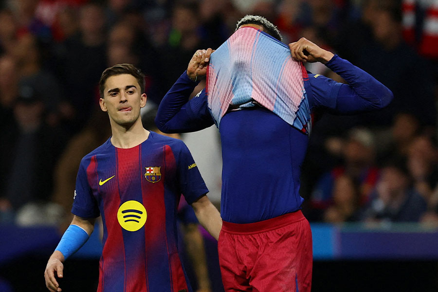 バルセロナがアトレティコに敗れてCL敗退【写真：ロイター】