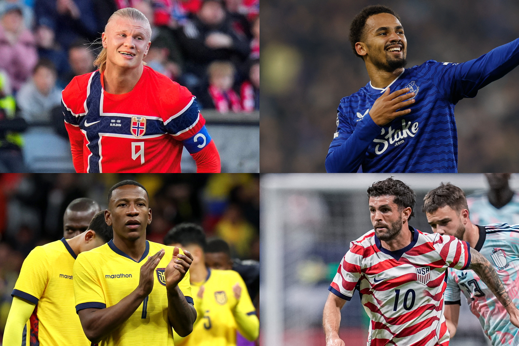 ワールドカップで活躍が期待される選手たち【写真：ロイター】