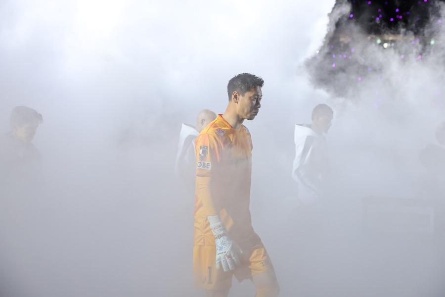 神戸の前日練習に参加した2人とは【写真：柳瀬心祐】