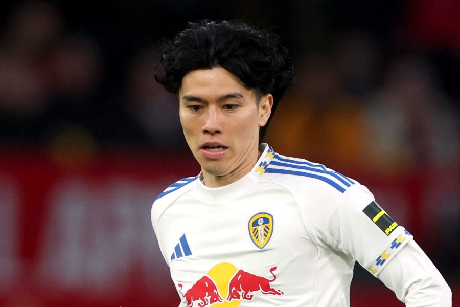 リーズの田中碧【写真：ロイター】