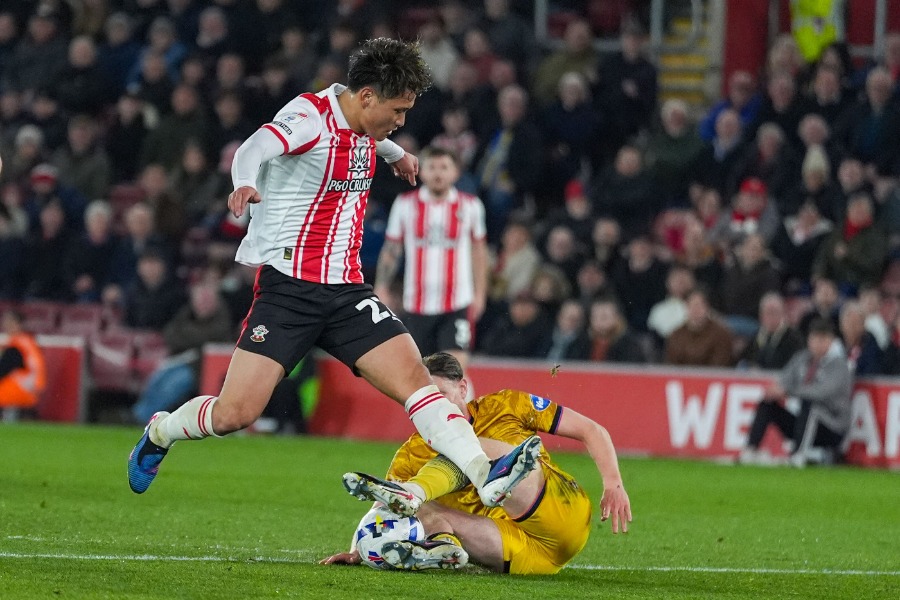 サウサンプトンの松木玖生【写真：REX/アフロ】