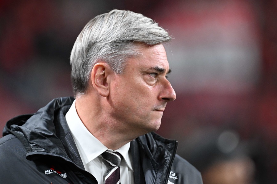 浦和を率いるマチェイ・スコルジャ監督【写真：徳原隆元】