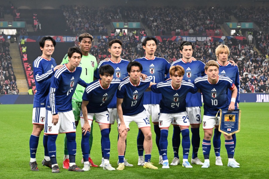 北中米W杯に挑む日本代表【写真：徳原隆元】