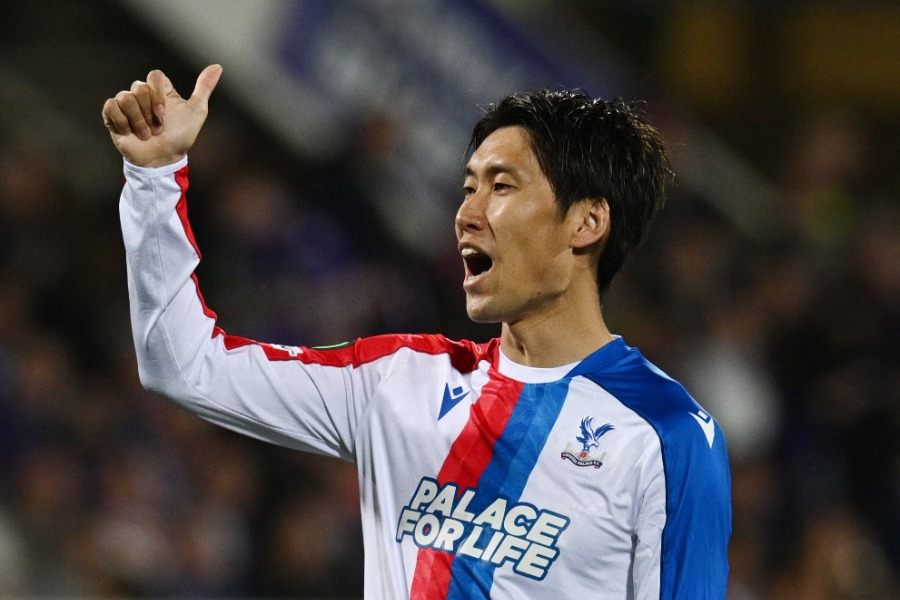 クリスタル・パレスの鎌田大地【写真：ロイター】