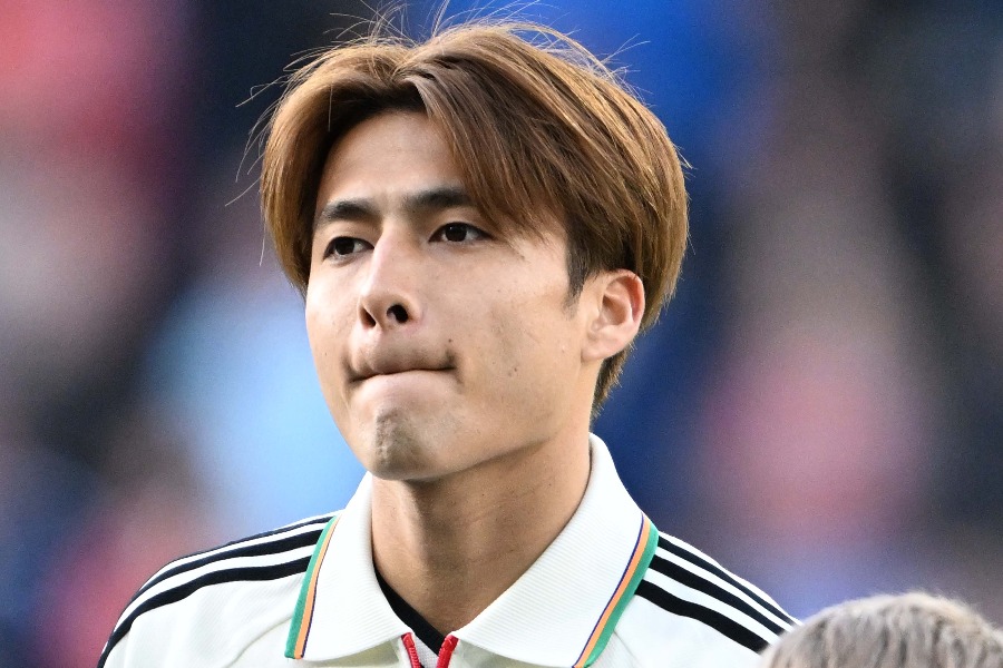 NECナイメヘンの日本代表MF佐野航大【写真：徳原隆元】