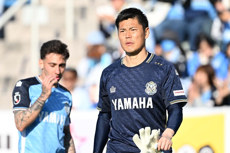 磐田の川島永嗣【写真：徳原隆元】