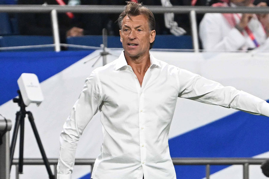 エルヴェ・ルナール監督の解任が決定した【写真：徳原隆元】