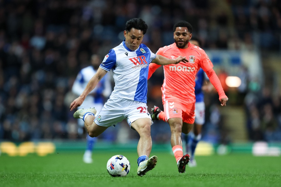 ブラックバーンの森下龍矢【写真：REX/アフロ】