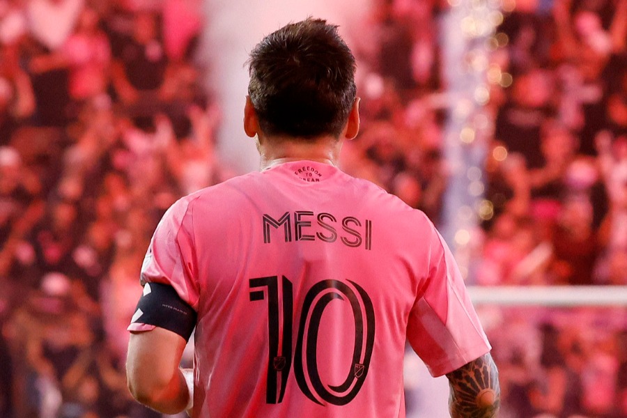 インテル・マイアミのメッシ【写真：ロイター】