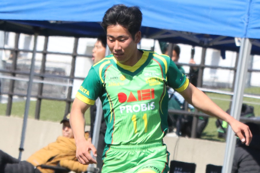 帝京長岡高の岡中舜【写真：安藤隆人】