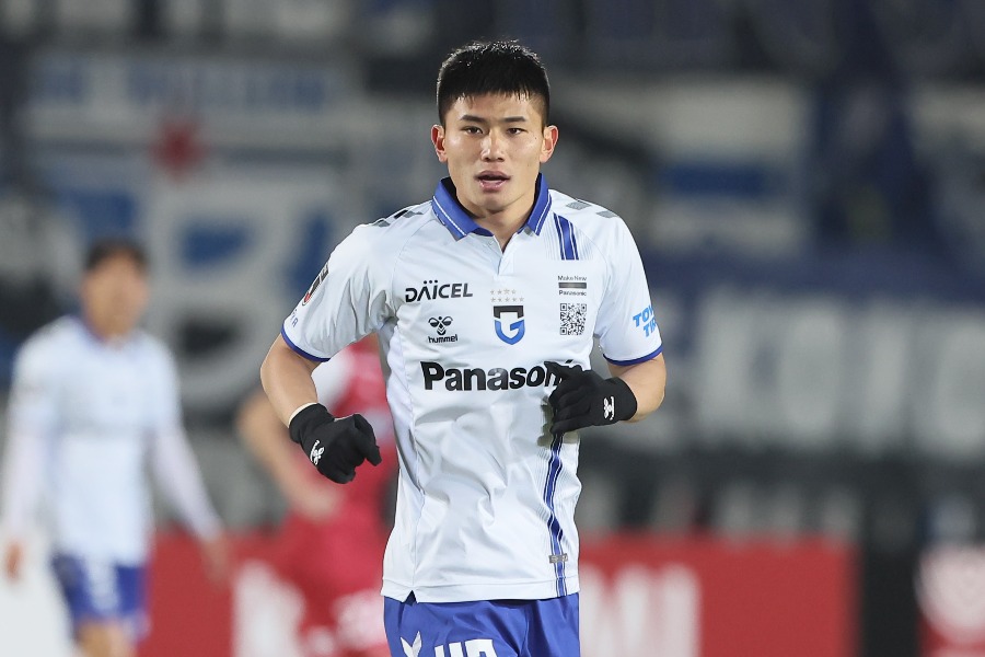 G大阪の南野遥海【写真：柳瀬心祐】