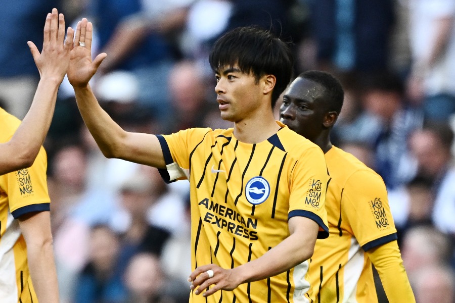 ブライトンの三笘薫【写真：ロイター】