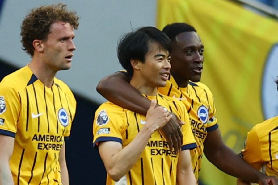 ブライトンの三笘薫【写真：ロイター】