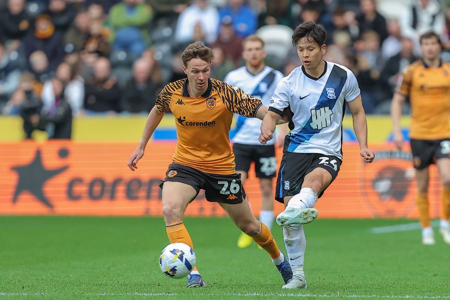 バーミンガム・シティの岩田智輝【写真：REX/アフロ】