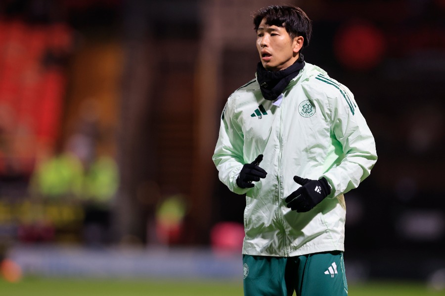 プロイセン・ミュンスターの山田新が移籍後初ゴール（写真はセルティック所属時）【 写真：REX/アフロ】