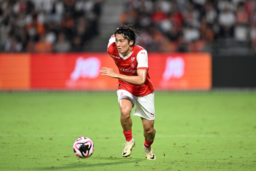 スタッド・ランスの中村敬斗【写真：徳原隆元】