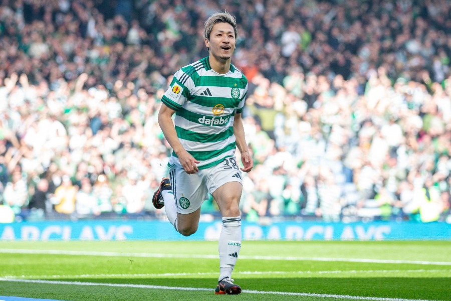 セルティックの前田大然【写真：アフロ】