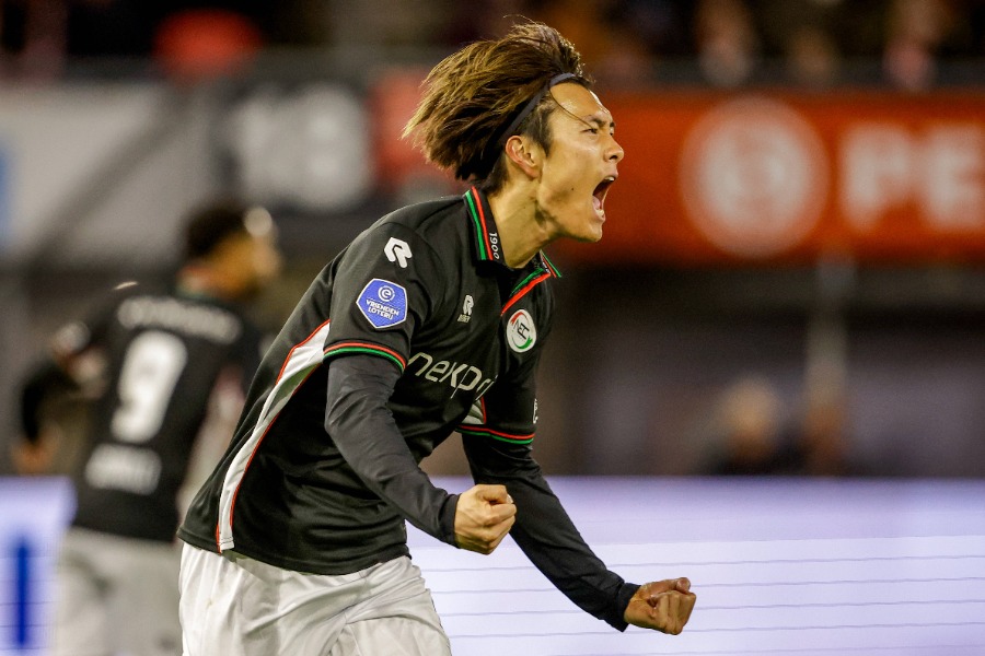 NECナイメヘンの小川航基【写真：アフロ】