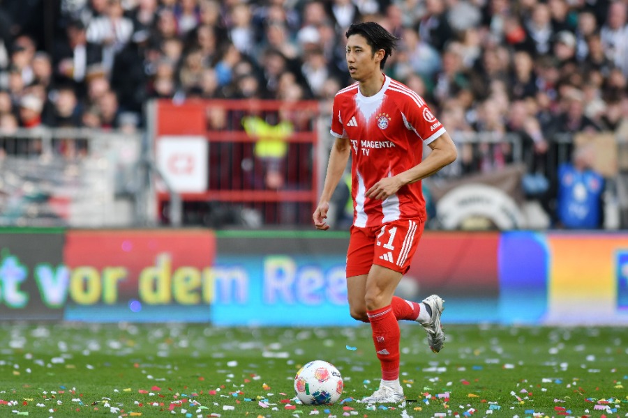 バイエルンの伊藤洋輝【写真：picture alliance/アフロ】