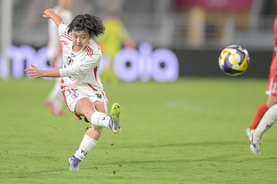 U-20女子日本代表の福島望愛【写真：REX/アフロ】