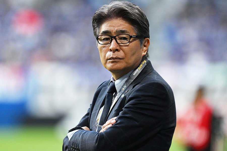 山本昌邦技術委員長兼ナショナルダイレクター【写真：徳原隆元】