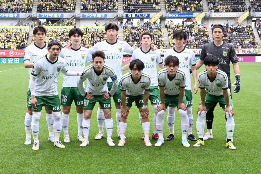 J1に昇格して3シーズン目の東京ヴェルディ【写真：徳原隆元】