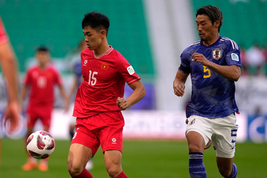 ベトナム代表のグエン・ディン・バック【写真：AP/アフロ】