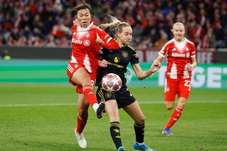 バイエルン・ミュンヘンの谷川萌々子【写真：ロイター】