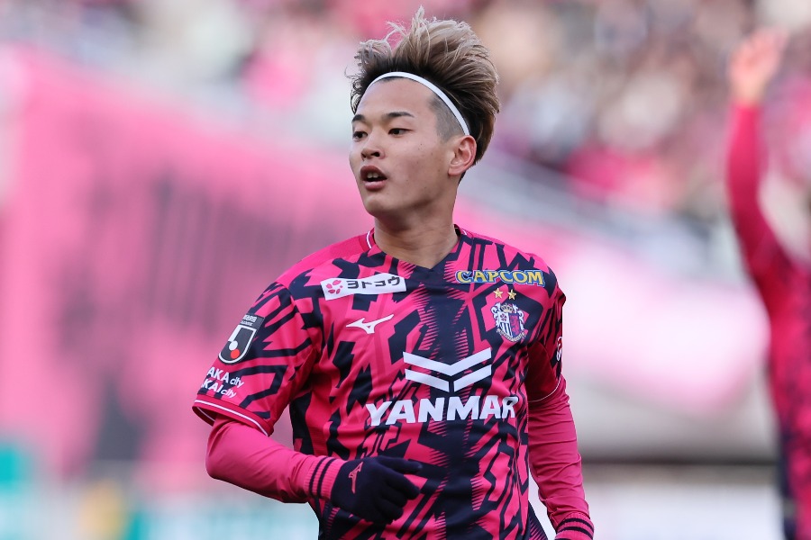 C大阪の本間至恩【写真：柳瀬心祐】