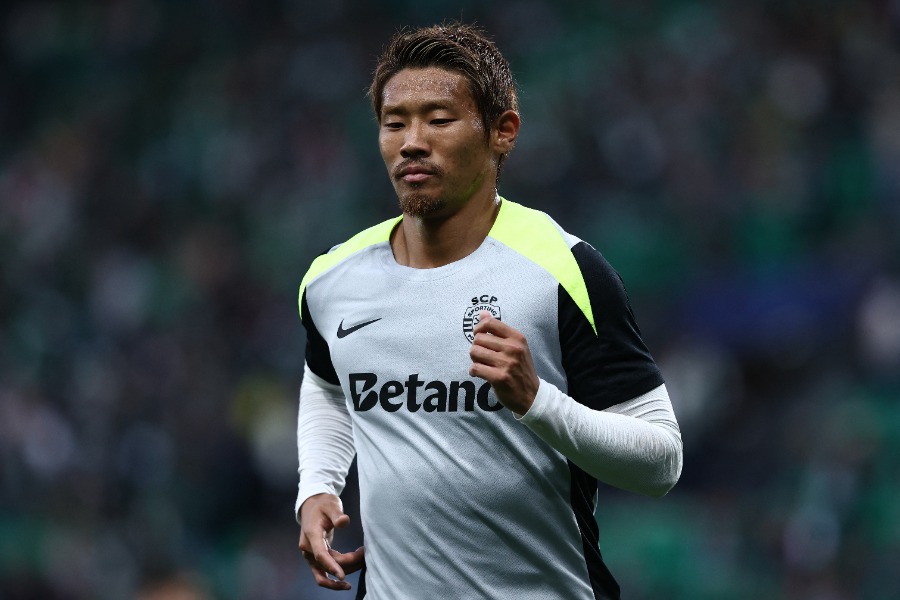 スポルティングの守田英正【写真：ロイター】