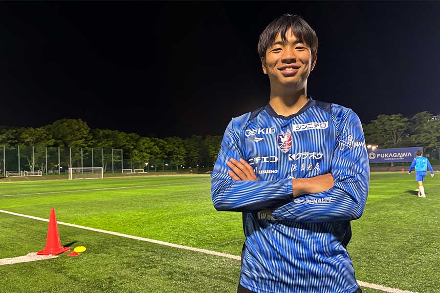 筑波大学の小川遼也【写真：安藤隆人】