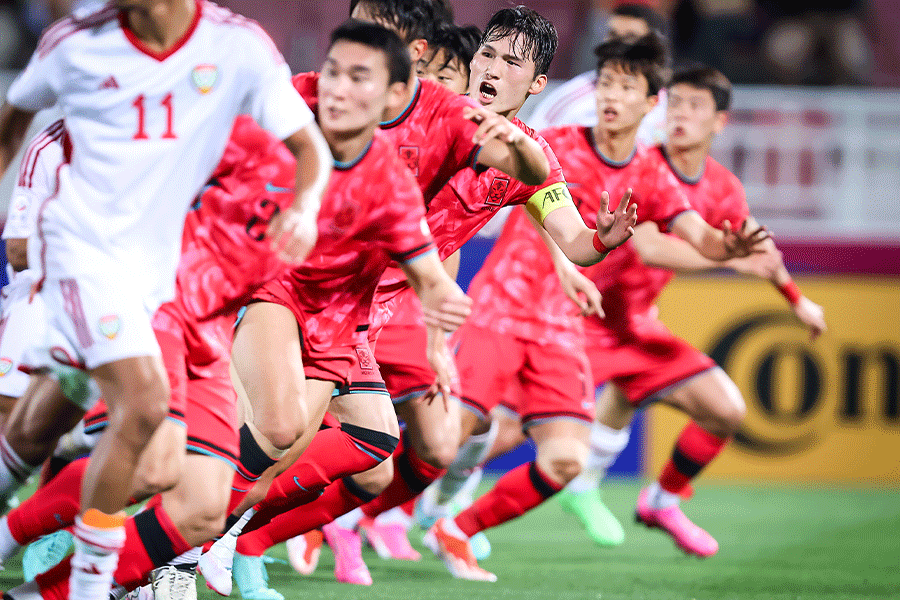 韓国は8強で敗退【写真：2024 Asian Football Confederation (AFC)】