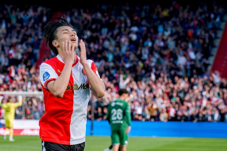 フェイエノールトの上田綺世【写真：Pro Shots/アフロ】