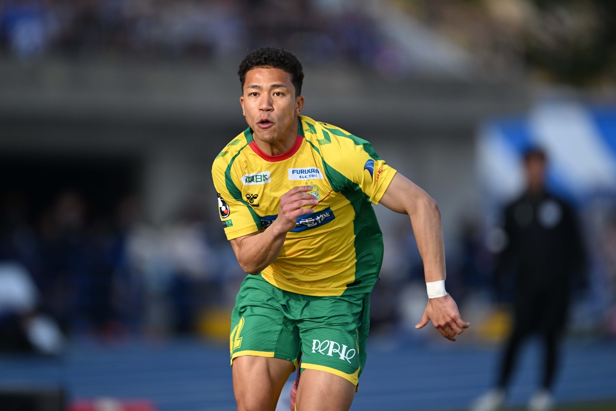 ジェフユナイテッド市原・千葉のイサカ・ゼイン【写真：徳原隆元】