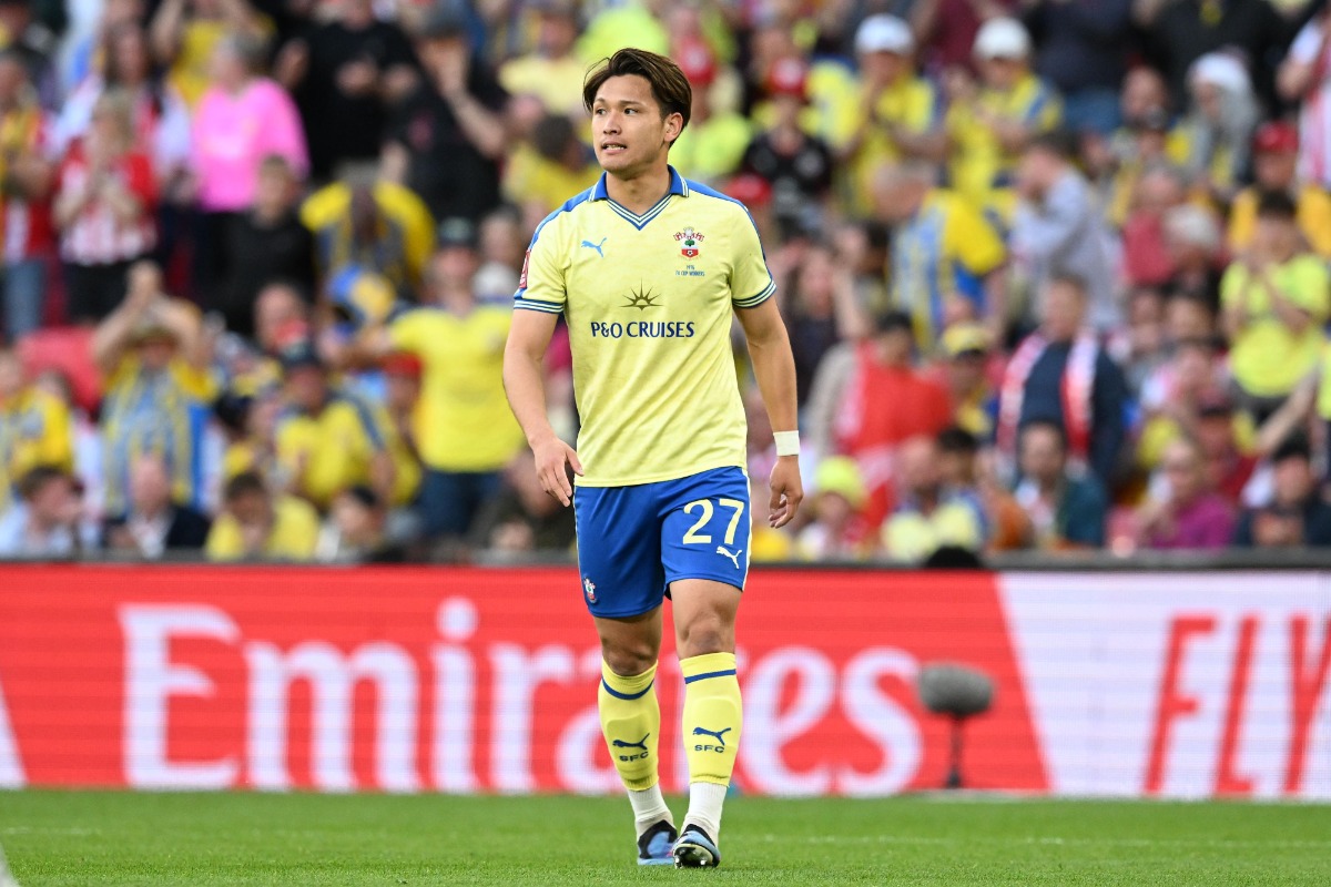 サウサンプトンの松木玖生【写真：REX/アフロ】