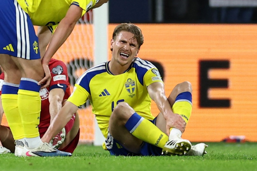 スウェーデン代表のスタルフェルト【写真：ロイター】