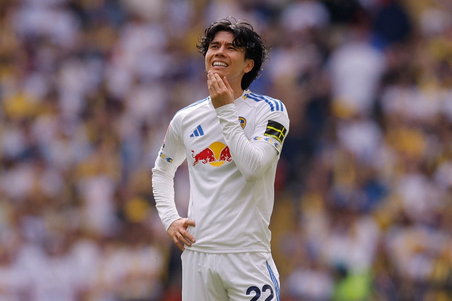 リーズ・ユナイテッドの田中碧【写真：ロイター】