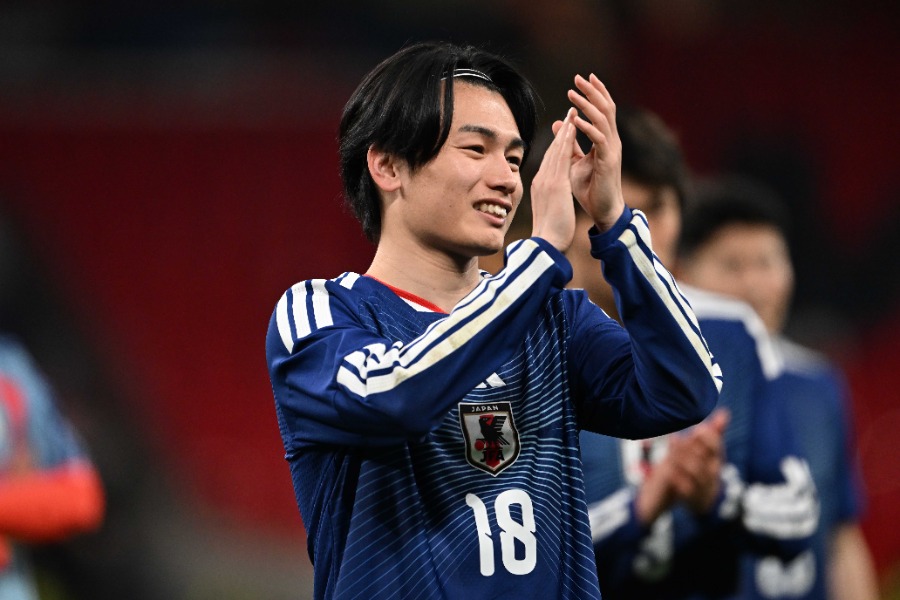 フェイエノールトに所属する日本代表の上田綺世【写真：徳原隆元】