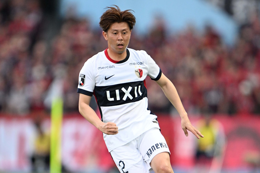 鹿島の安西幸輝【写真：徳原隆元】