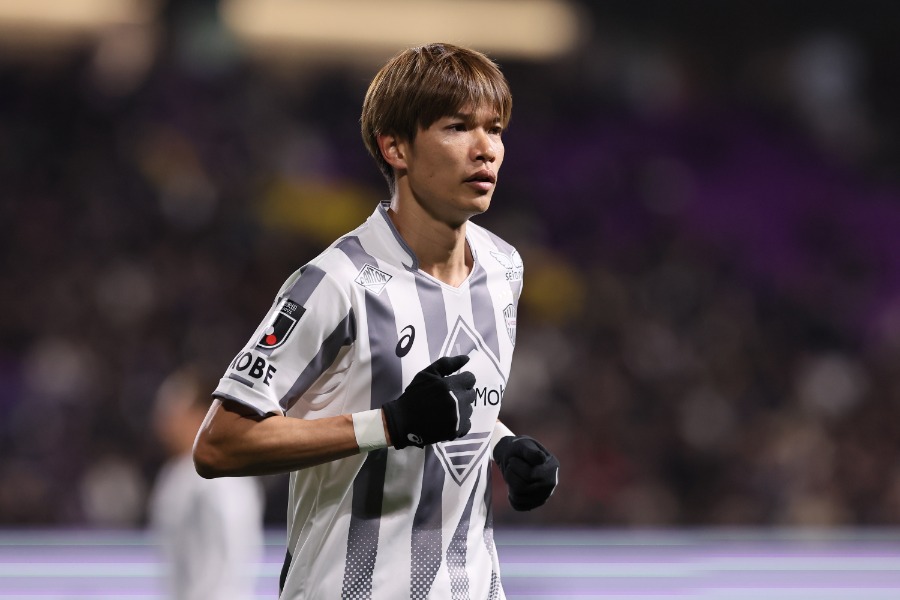 ヴィッセル神戸の扇原貴宏【写真：柳瀬心祐】