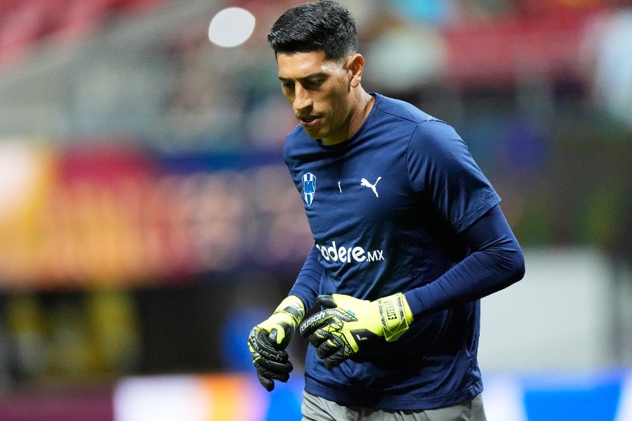 サラゴサGKのエステバン・アンドラーダ（写真は2025年、モンテレイ所属時）【写真：AP/アフロ】